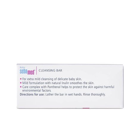 Baby Sebamed Cleansing Bar | pH 5.5 | Newborn bathing | Soap Free | Tear Free