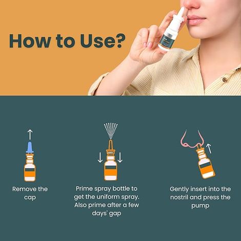 Bibo Multi Symptom Saline Nasal Spray With Tulsi