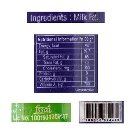 Nandini Pure Ghee Bottle