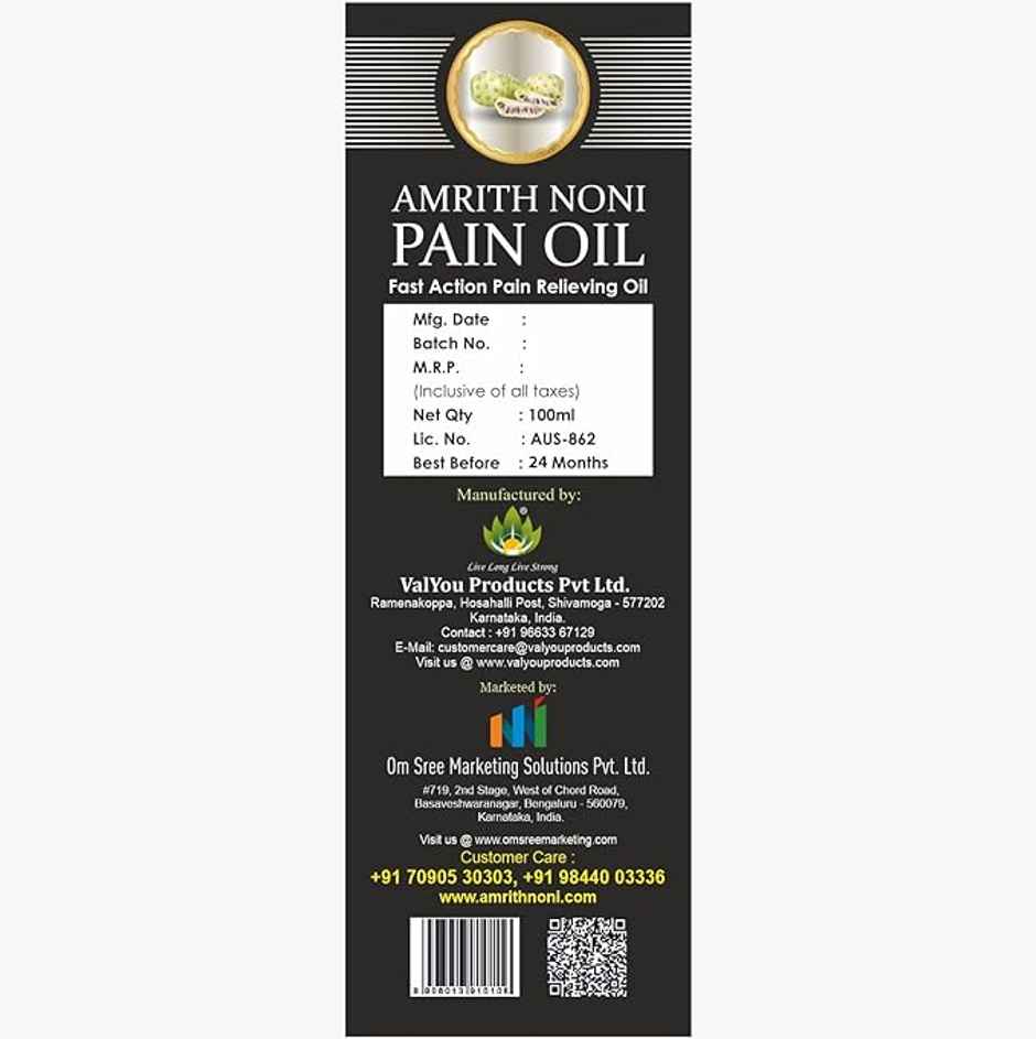 Amrith Noni Pain Relief Oil
