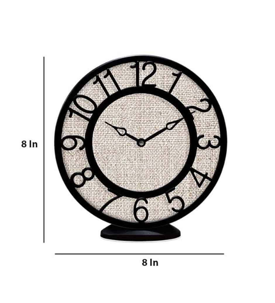 Casacraft by Pepperfry Contemporary 8 Inch Plastic Wall Clock