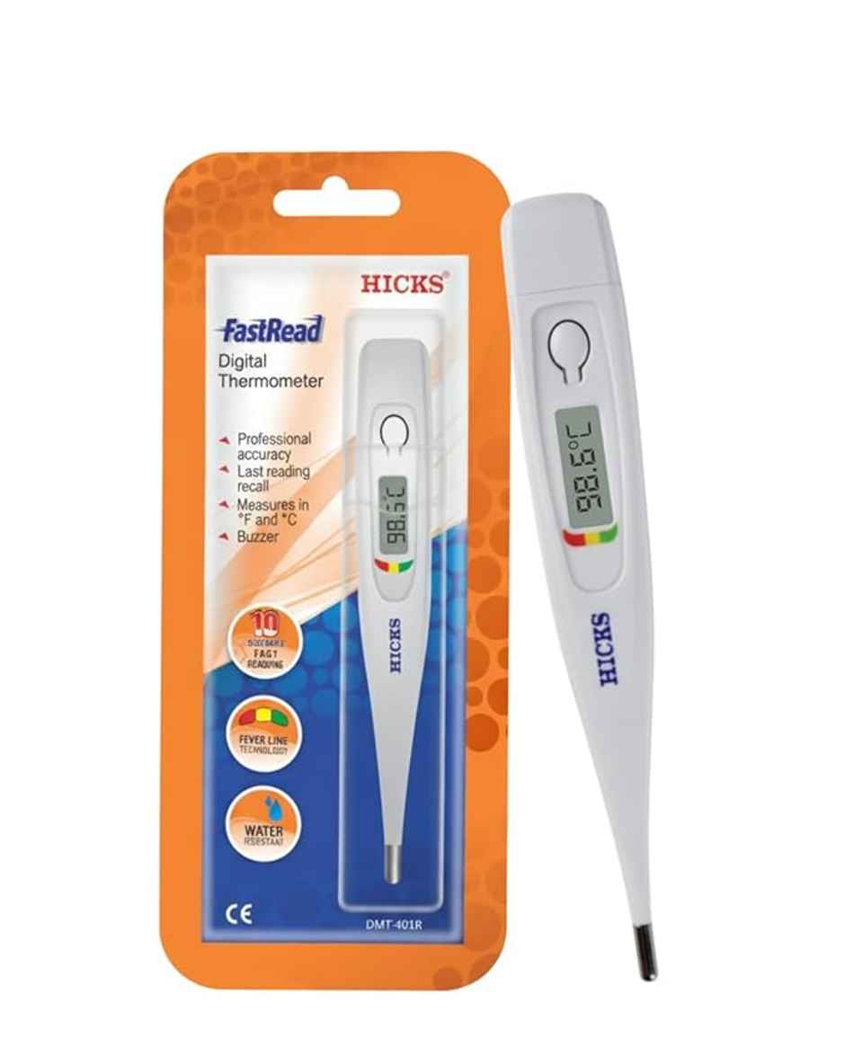 Hicks MT-401R Fast Read Digital Thermometer (White)
