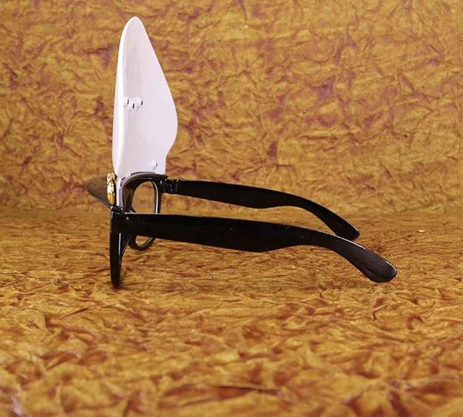 Captain Hat Glasses | Chrome