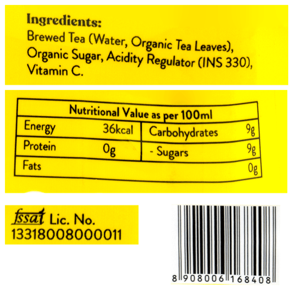 Brewhouse Organic Brewhouse Classic Lemon Ice Tea 