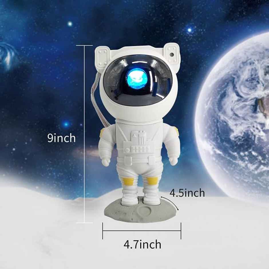 Storio Astronaut Projector Lamp | Space Night Light for Kids Room