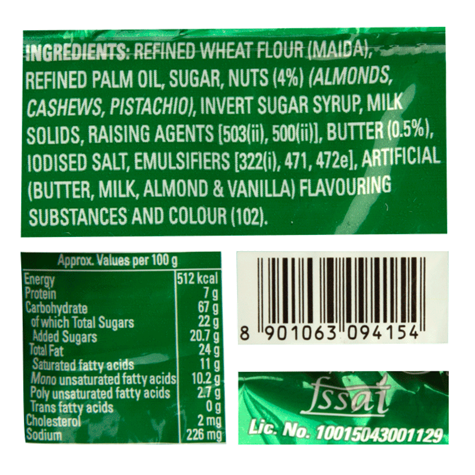 Britannia Good Day Pista Badam Cookies | Trans Fat-free