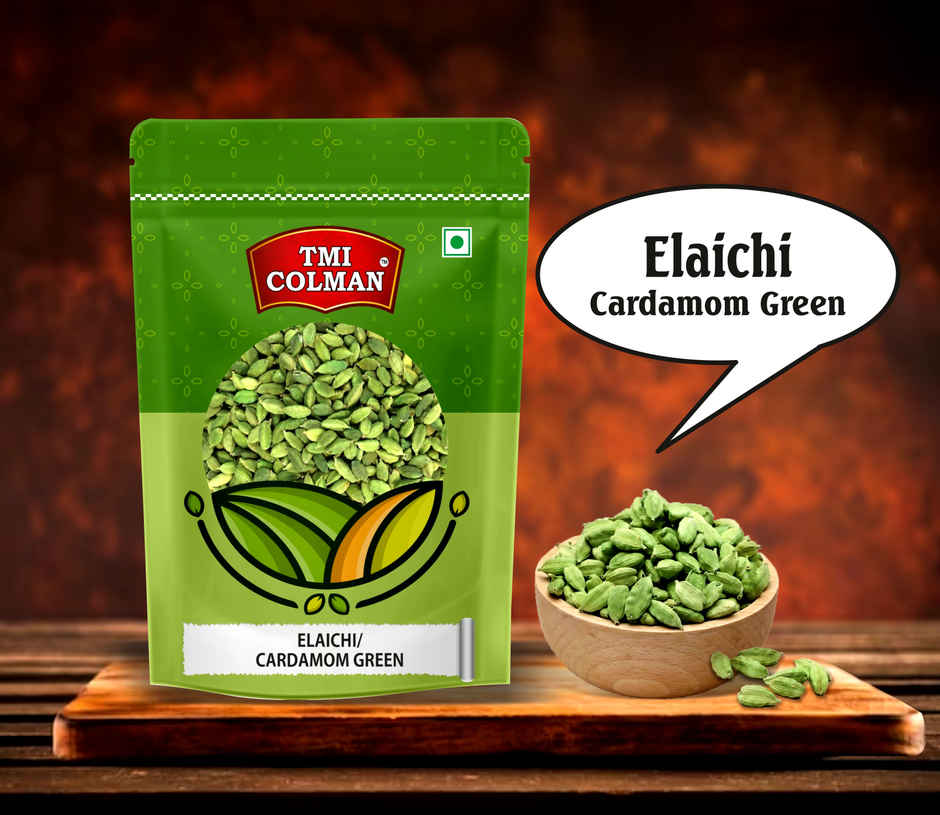 TMI COLMAN Green Cardamom | Elaichi 