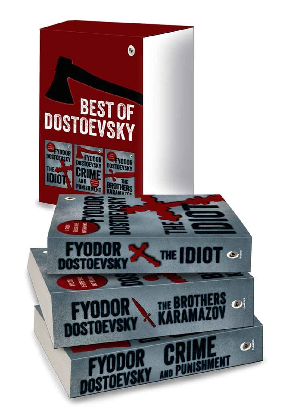 The Best of Dostoevsky Boxed Set (Crime and Punishment, The Idiot, The Brothers Karamazov)