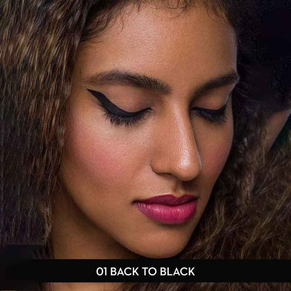 SUGAR Cosmetics Stroke Of Genius Heavy-duty Kohl - 01 Back To Black (Black)