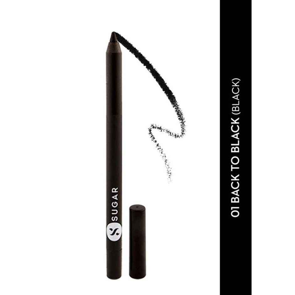 SUGAR Cosmetics Stroke Of Genius Heavy-duty Kohl - 01 Back To Black (Black)