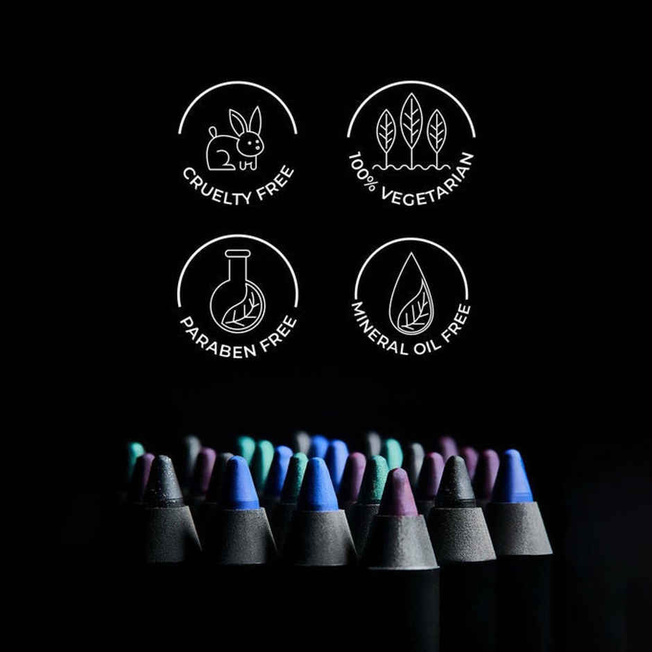 SUGAR Cosmetics Stroke Of Genius Heavy-duty Kohl - 01 Back To Black (Black)