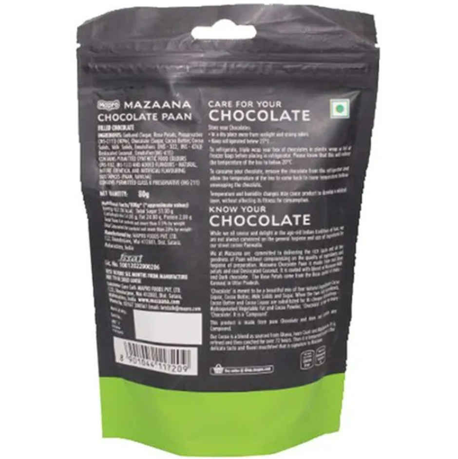 Mazaana Chocolate Paan Standee Pouch