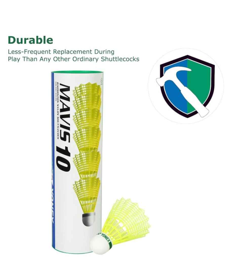 Yonex Mavis 10 Nylon Shuttle Cock