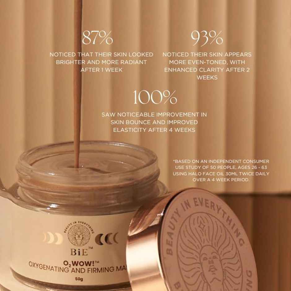 Bie - Clean Beauty O2Wow! - Oxygenating and Firming Mask