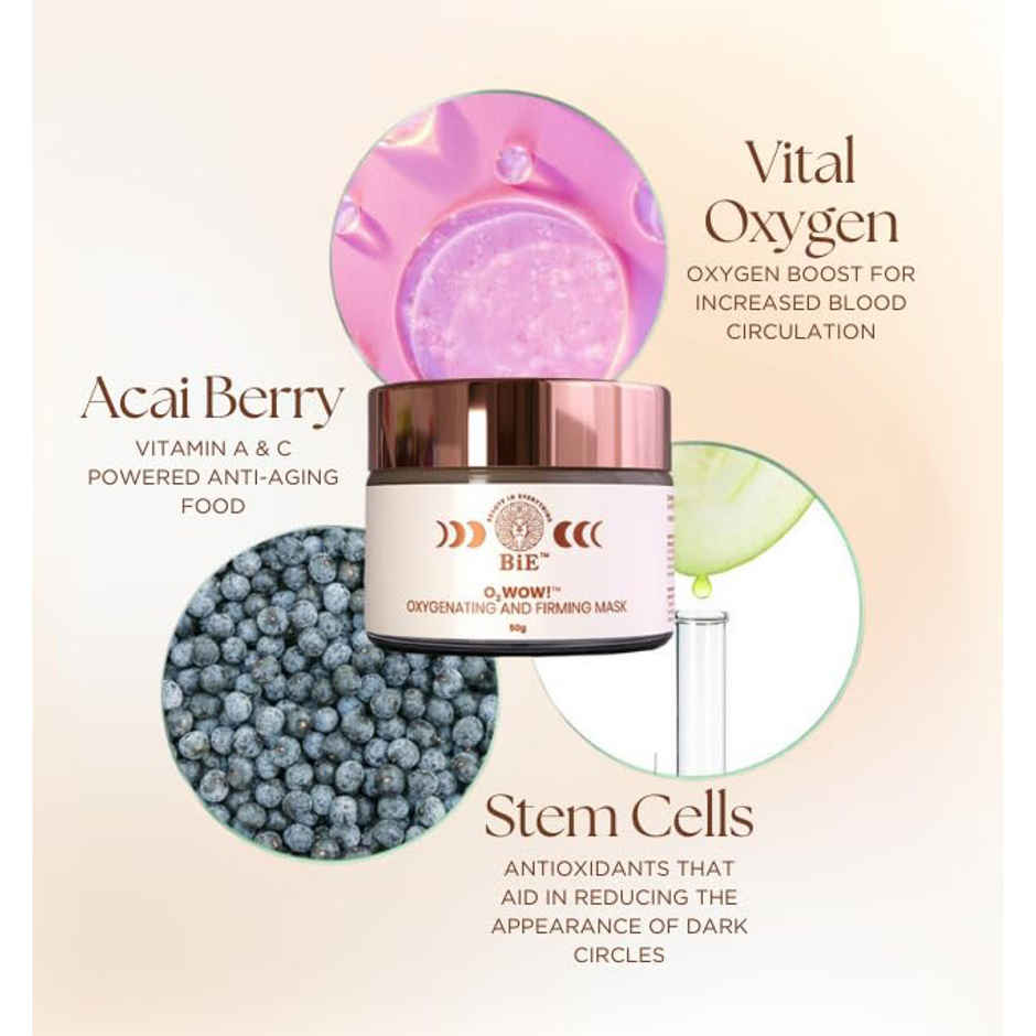 Bie - Clean Beauty O2Wow! - Oxygenating and Firming Mask