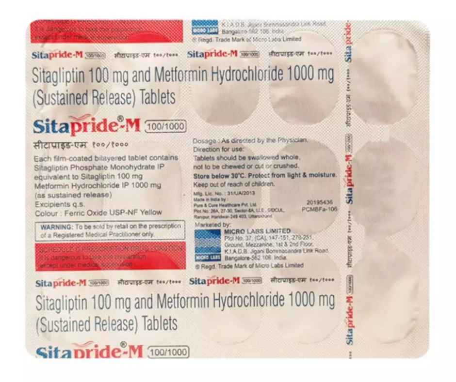 Sitapride-M 100/1000 Tablet SR