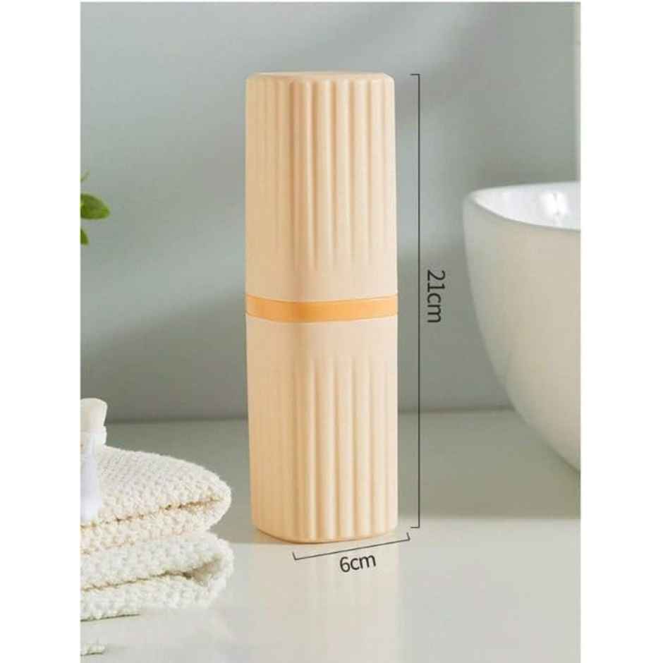 Perpetual Multipurpose Toothbrush Holder | Travel & Bathroom Organizer (Pack of 2)