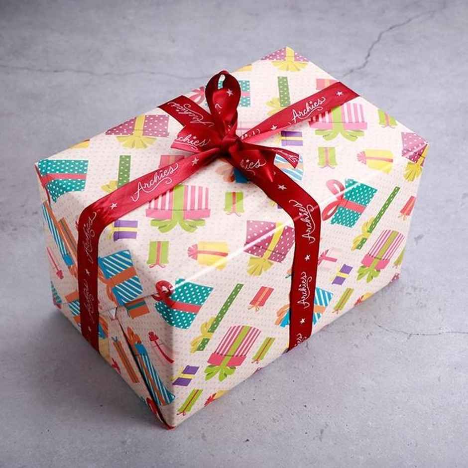 Archies Multicolour Printed Paper Gift Wrapping Paper