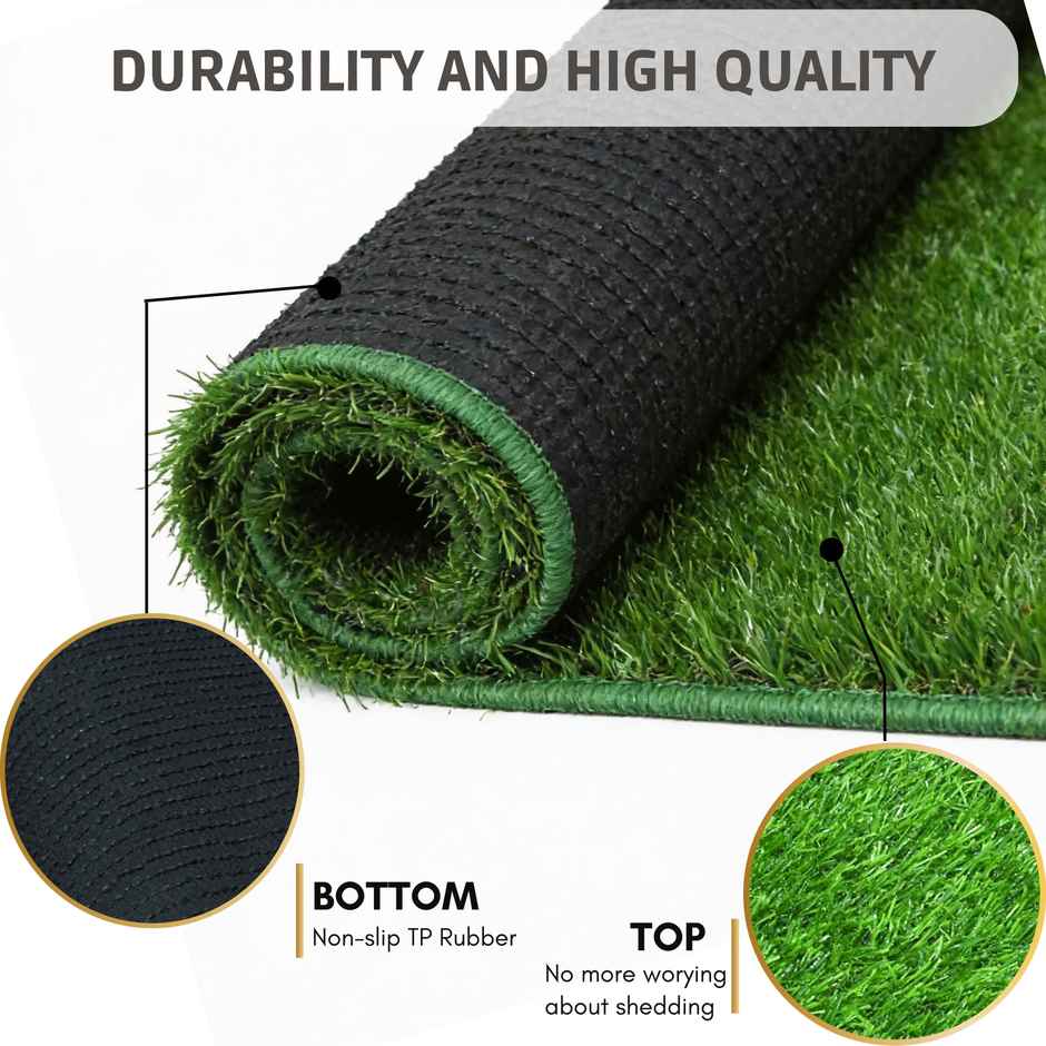 Status Anti- Skid Grass Door Mat | 38 x 58 cm