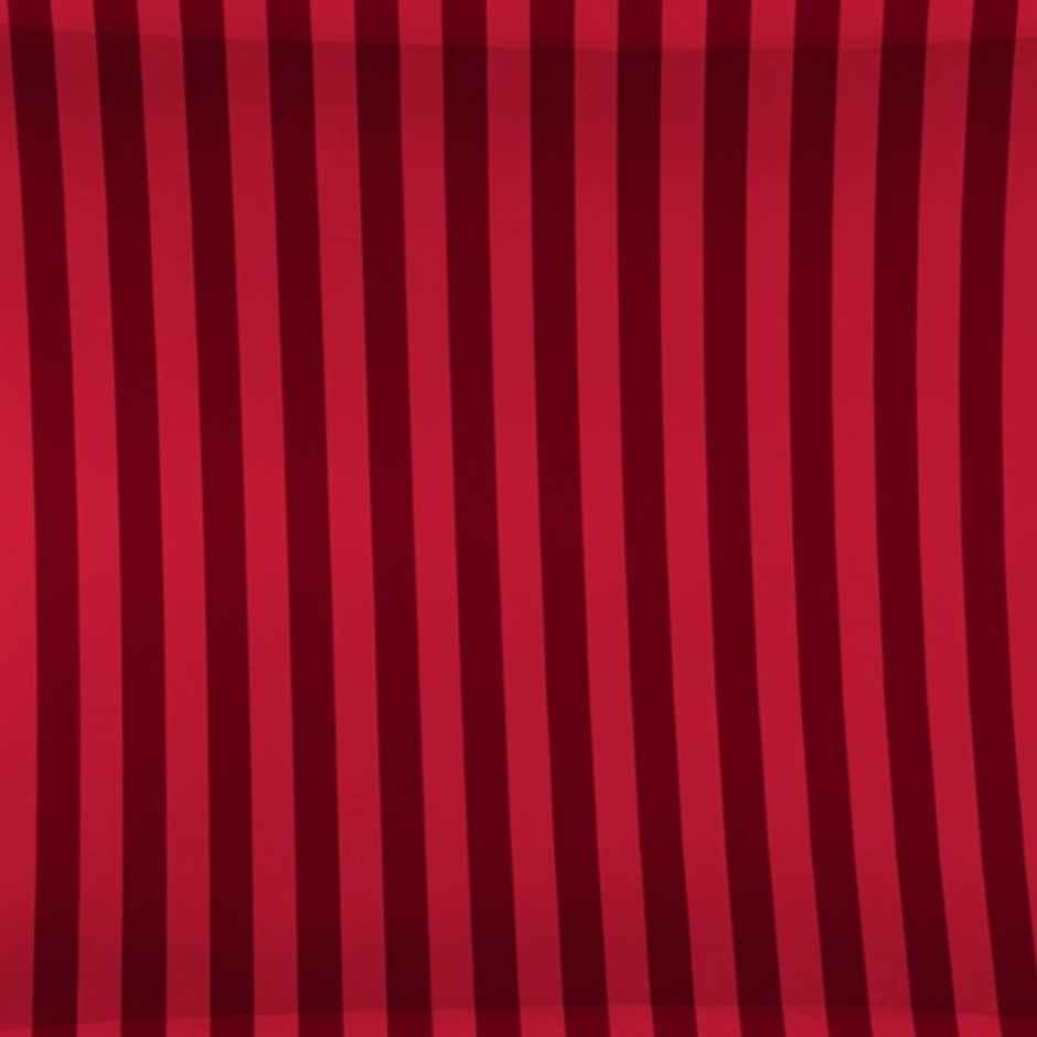 Dream Living Solid Stripe King Bedsheet With 2 Pillow Covers 275x275 cm | Maroon