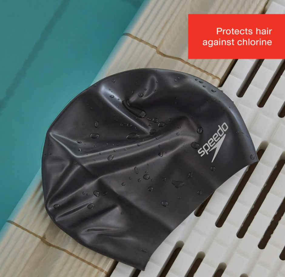 Speedo Women Long Hair Swimming Cap