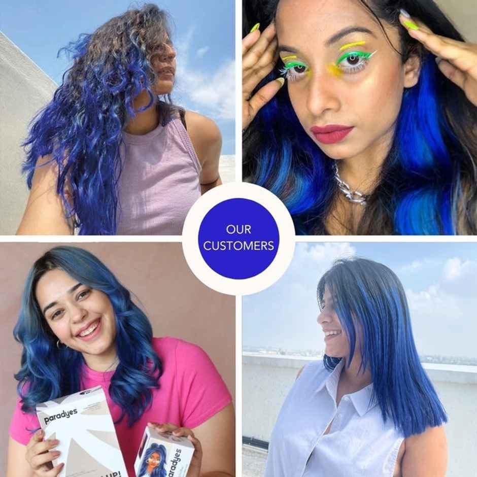 Paradyes Semi-Permanent Hair Colour Rudolphi Blue