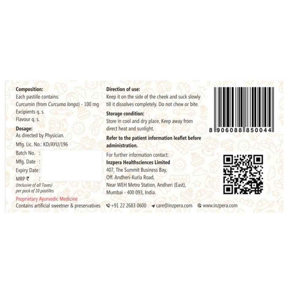 Curkey 100mg Soothing Mint Pastille