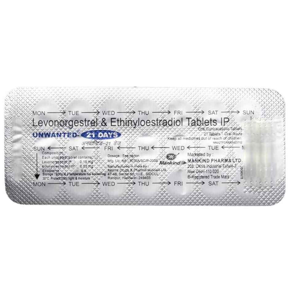 Unwanted-21 Days Tablet