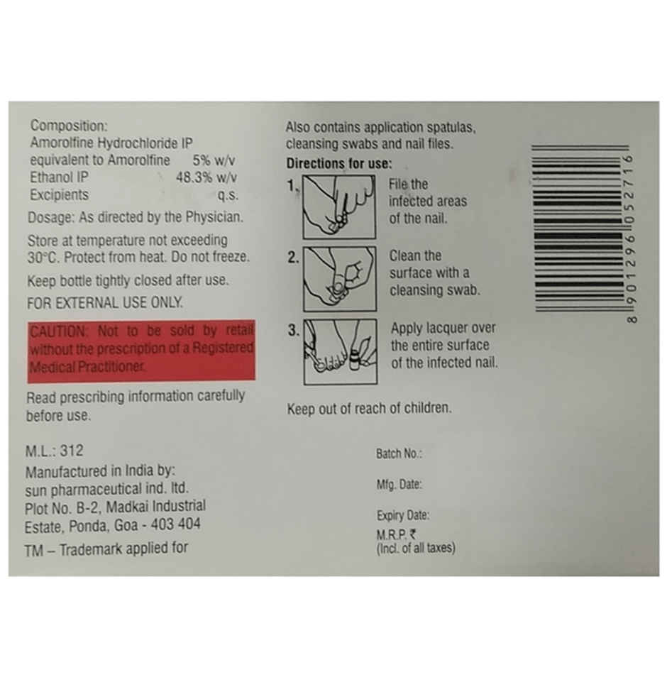 Fungicros Nail Lacquer 