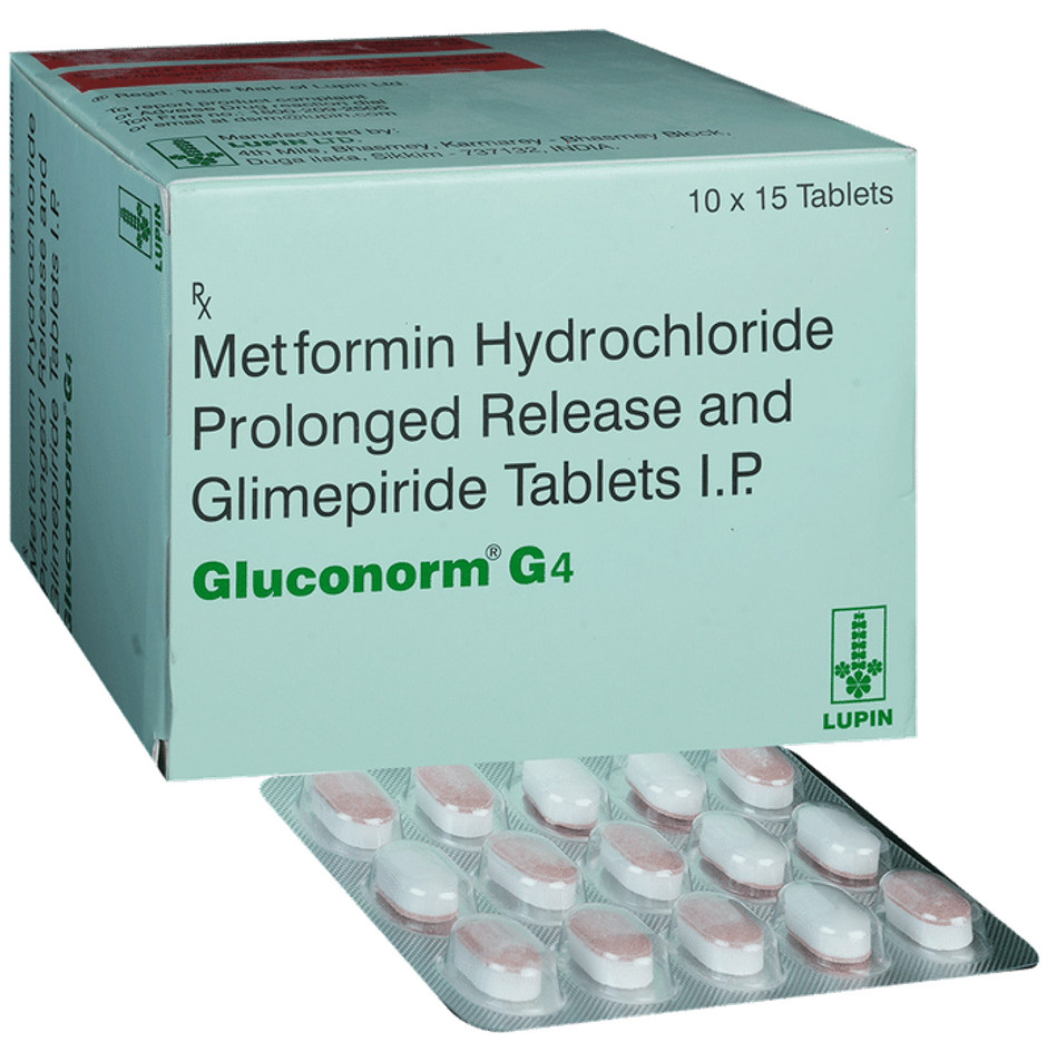 Gluconorm G 4 Tablet PR