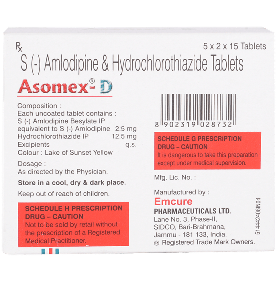 Asomex-D Tablet