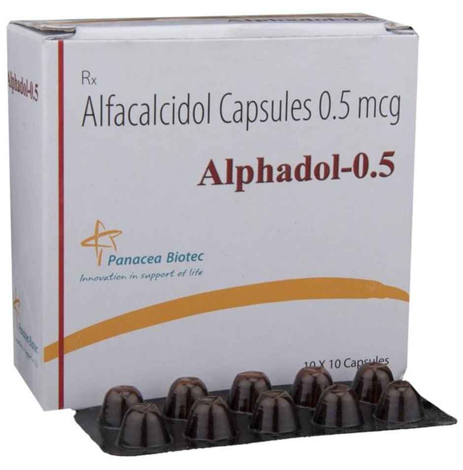 Alphadol-0.5mcg  Capsule