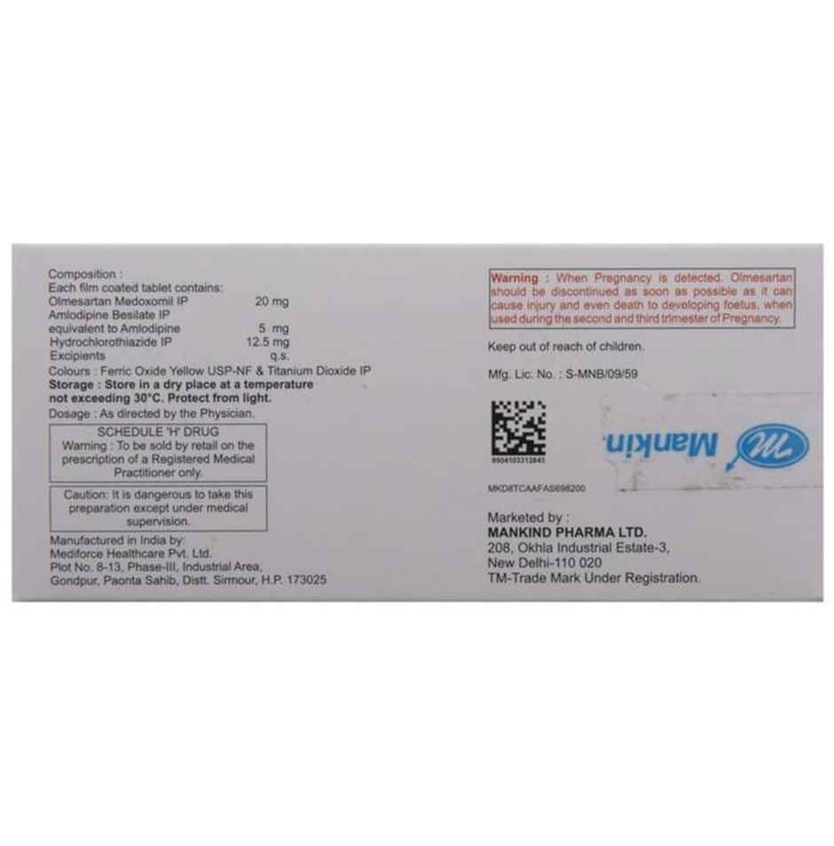 Olmetime-AMH 20 Tablet