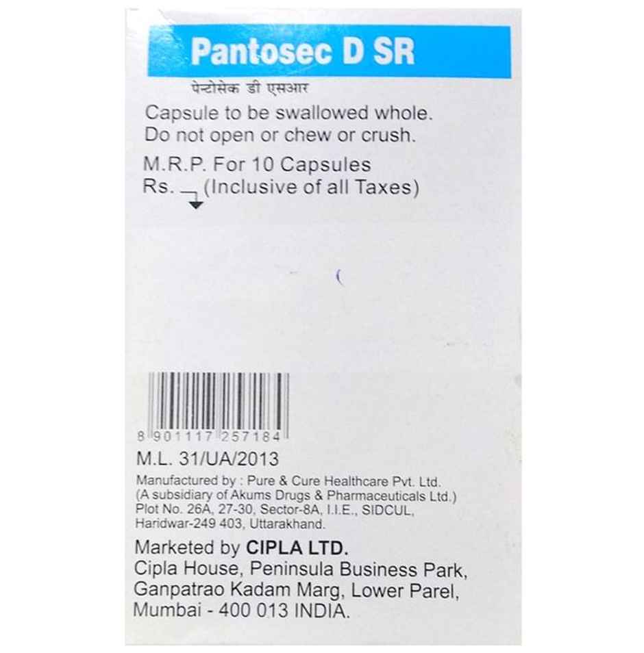 Pantosec D SR Capsule