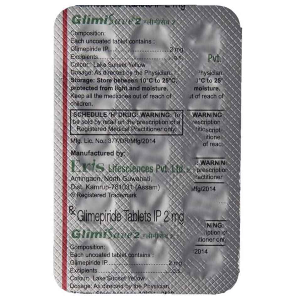 Glimisave 2 Tablet