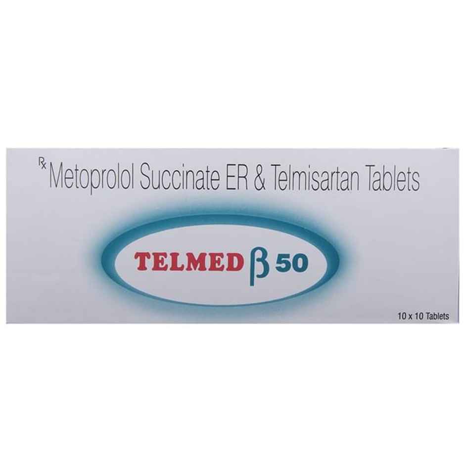 Telmed Beta 50 Tablet ER
