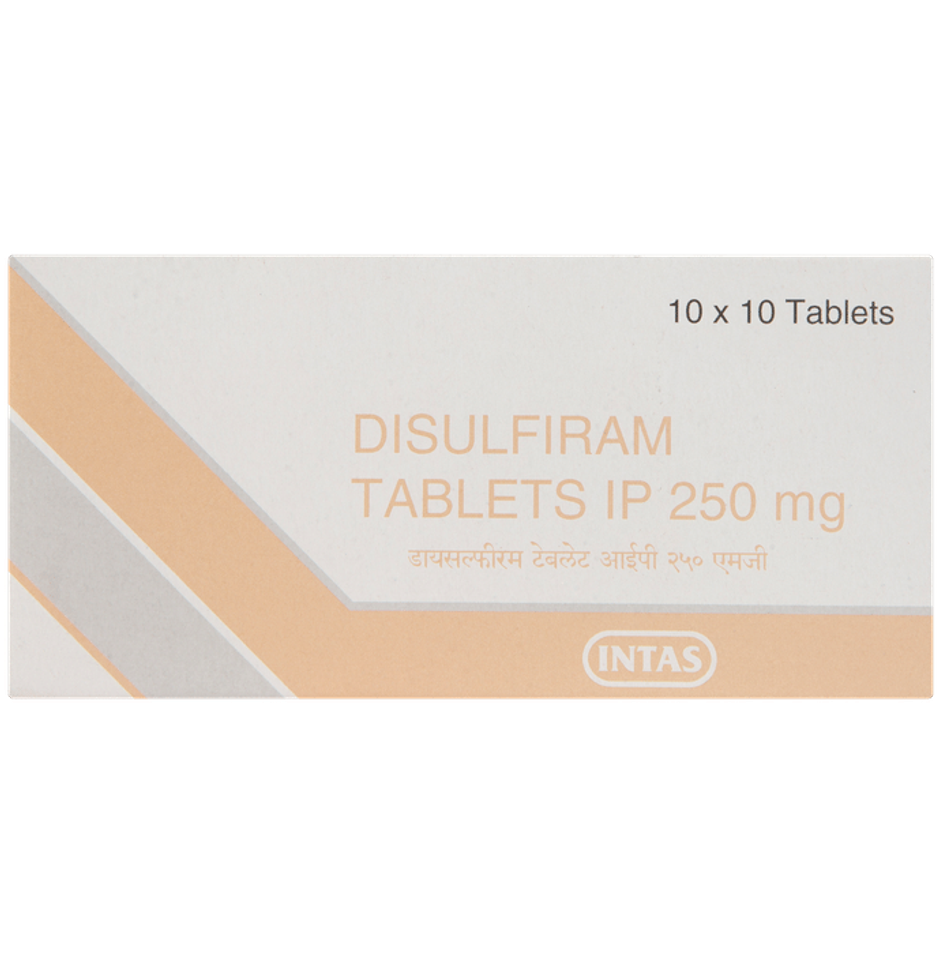 Disulfiram 250mg Tablet