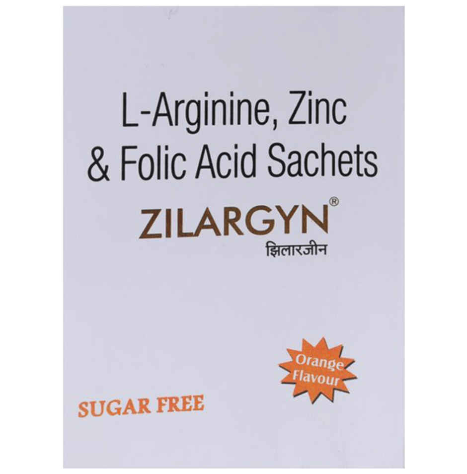 Zilargyn Orange Flavour Sugar Free Sachet