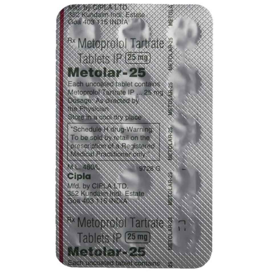 Metolar-25 Tablet