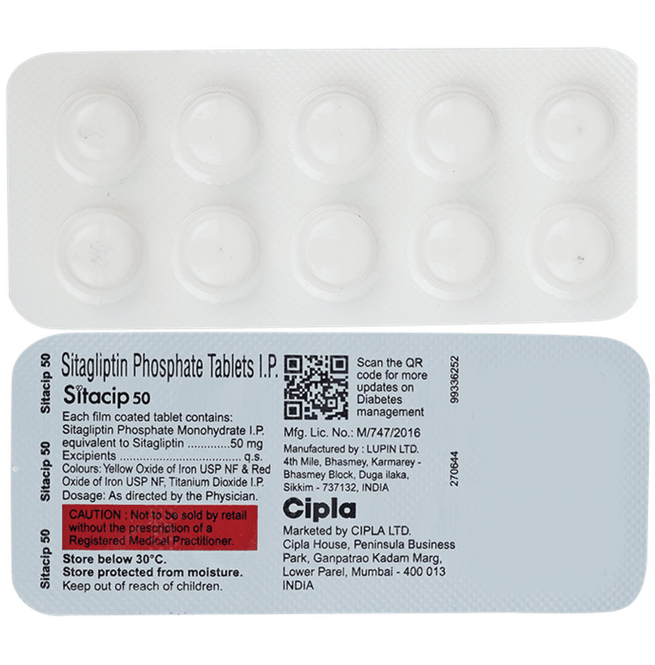 Sitacip 50 Tablet