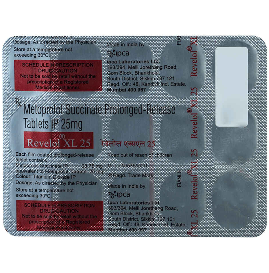 Revelol XL 25 Tablet PR