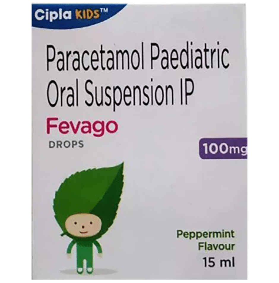 Fevago 100mg Peppermint Flavour  Drop