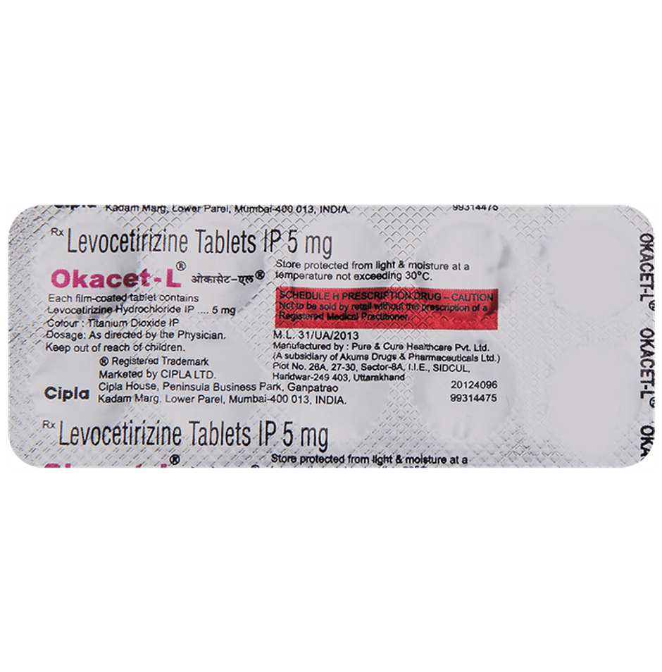Okacet-L Tablet