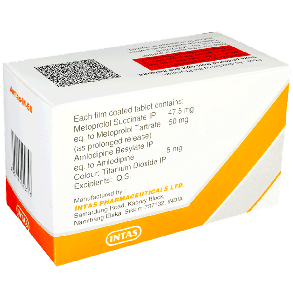 Amtas-M-50 Tablet PR