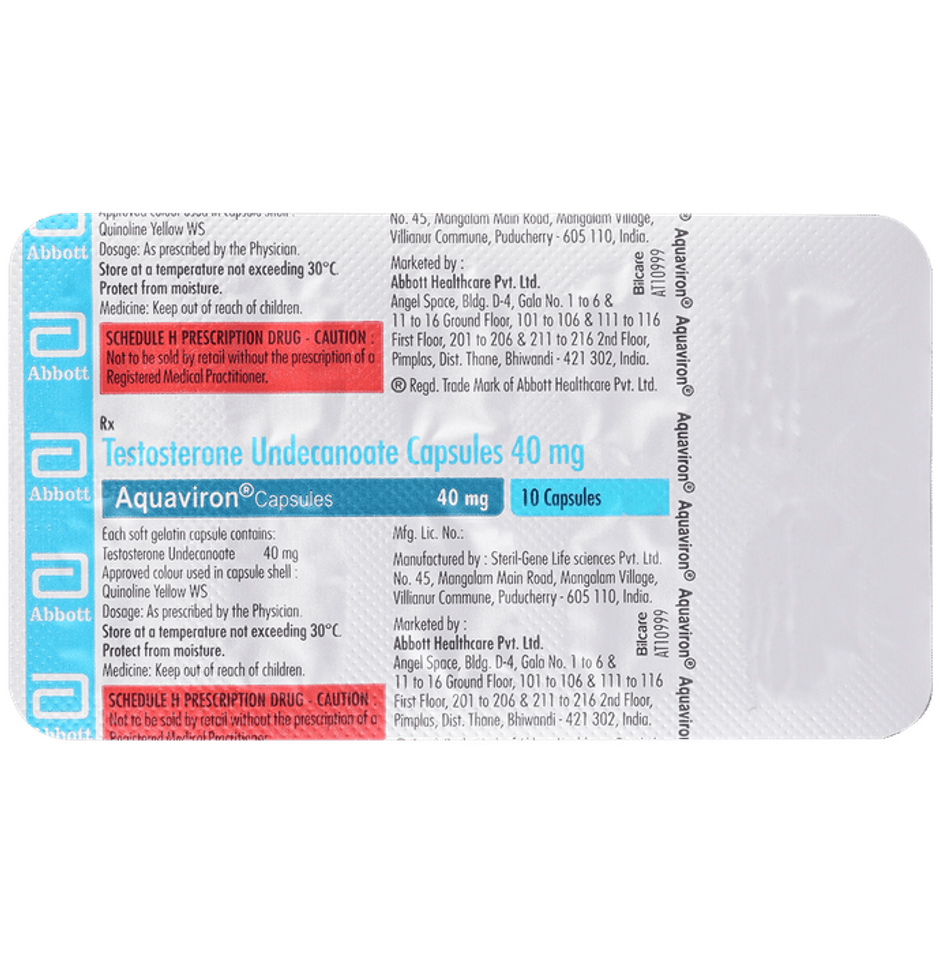 Aquaviron 40mg Capsule