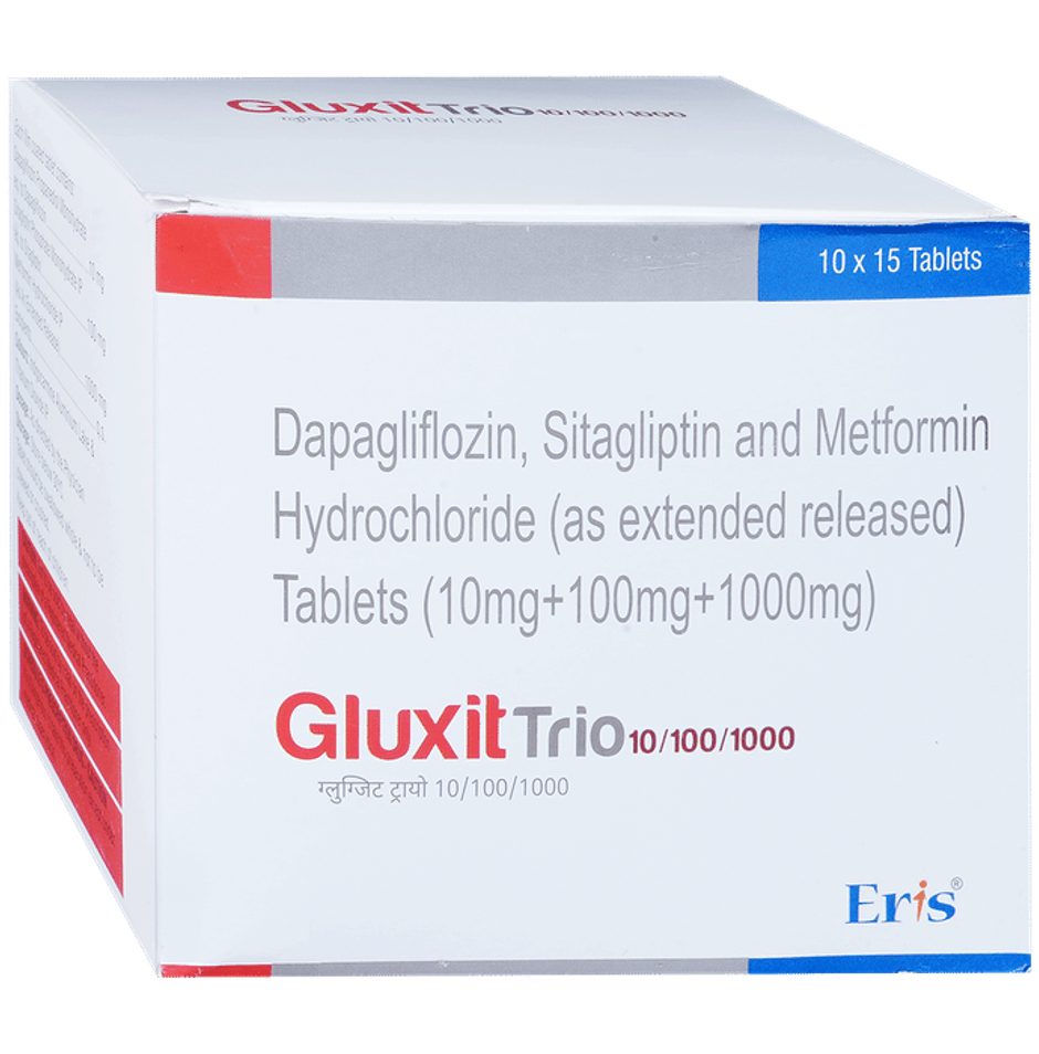 Gluxit Trio 10/100/1000 Tablet ER