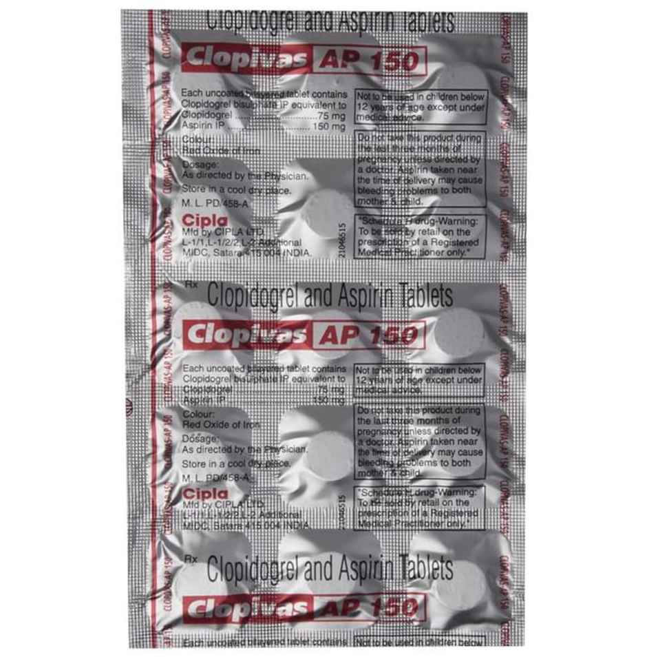 Clopivas AP 150 Tablet