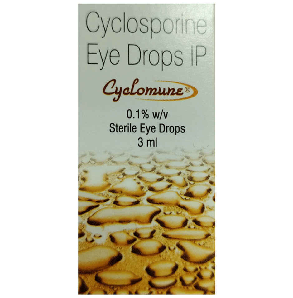 Cyclomune 0.1% Sterile Eye Drop