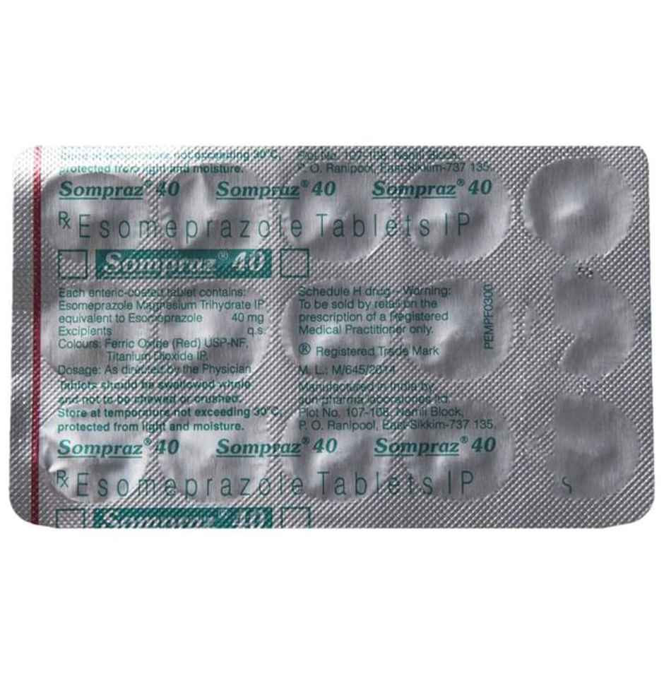 Sompraz 40 Tablet