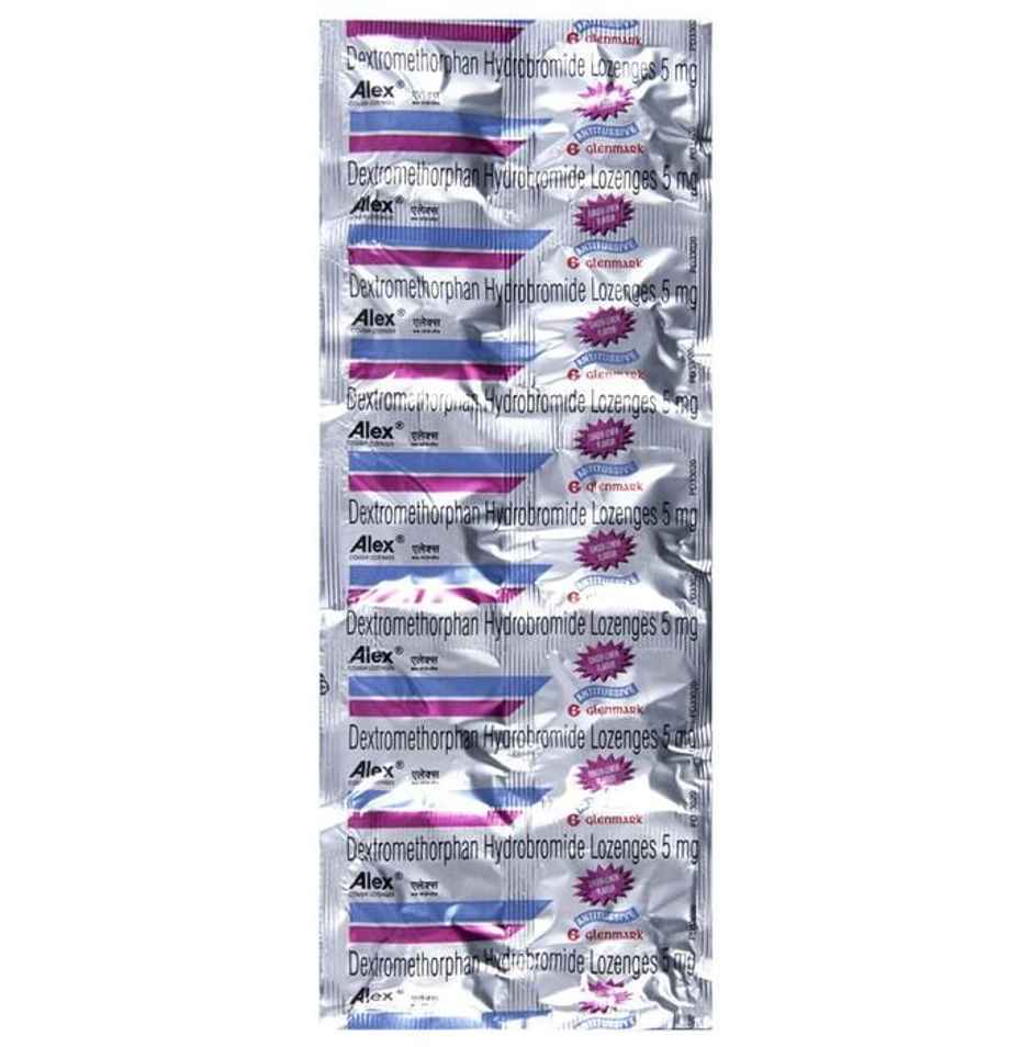 Alex Cough Lozenges Ginger Lemon Flavour